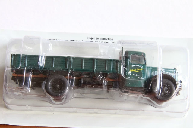 Camion Berliet GDR 7D Gulliver - Jouet Ancien En Aluminium, Fabrication Française